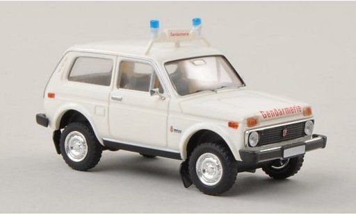 Lada Niva Police 1/87 Brekina Gendarmerie Polizia (A) modellini auto