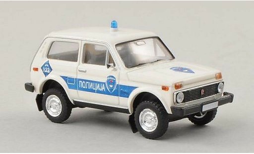 Lada Niva Police 1/87 Brekina Polizia Bosnien (BIH) modellini auto