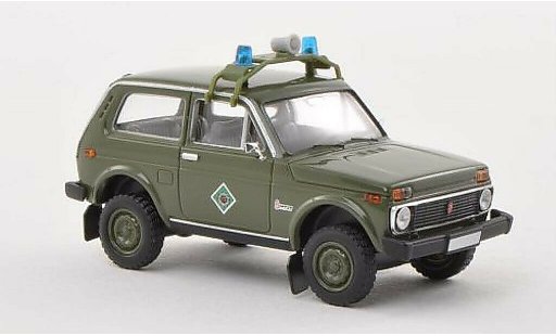 Lada Niva Police 1/87 Brekina Volkspolizia Bereitschaft (DDR) modellini auto