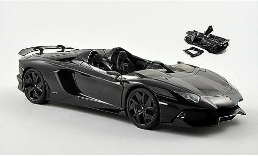 Lamborghini Aventador J 1/18 Autoart nero 2012 modellini auto
