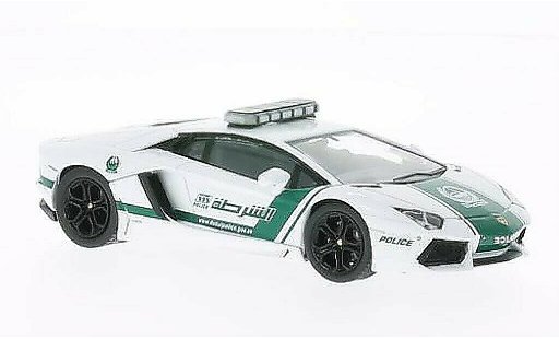 Lamborghini Aventador LP700-4 1/43 IXO Dubai Polizia 2012 modellini auto