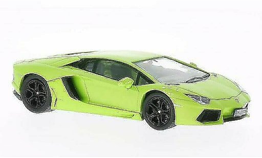 Lamborghini Aventador LP700-4 1/43 IXO verde 2012 modellini auto