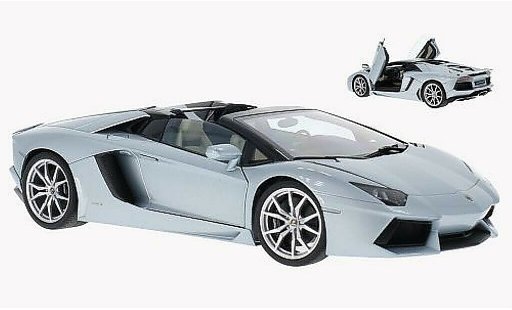 Lamborghini Aventador LP700-4 1/18 Autoart Roadster metallicoo blu 2013 modellini auto