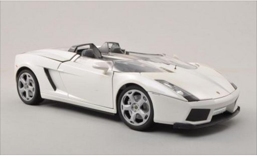 Lamborghini Concept Base 1/18 Motormax S metallicoo bianco modellini auto