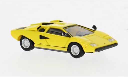 Lamborghini Countach 1/87 Minichamps LP 40 gelb 1:87 modellino in miniatura