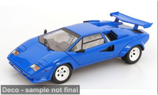 Lamborghini Countach 1/12 KK Scale LP 5000S QV blau 1985 1:12 modellino in miniatura