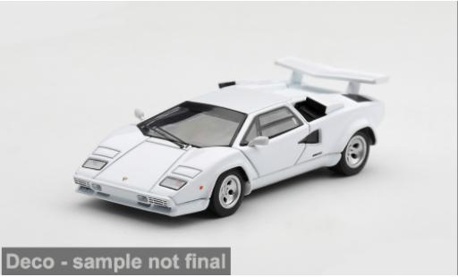 Modellini auto Lamborghini Countach LP500S weiss 1982 1/64 Mini GT