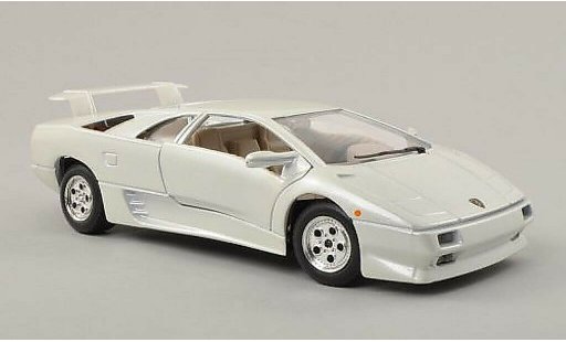 Lamborghini Diablo Base 1/24 Burago bianco modellini auto