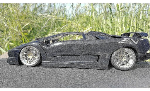 Lamborghini Diablo SV 1/18 Maisto blu fontus jantes 20 pouces modellini auto