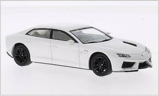 Lamborghini Estoque Base 1/43 IXO 200 metallicoo bianco 2008 modellini auto