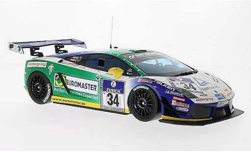 Lamborghini Gallardo LP600+ GT3 1/18 Minichamps LP 600+ No.34 Reiter Engineering 24h Nurburgring 2011 modellini auto