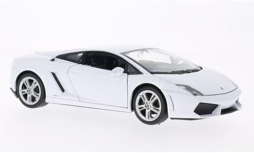 Lamborghini Gallardo 1/24 Welly LP560 weiss 1:24 modellino in miniatura