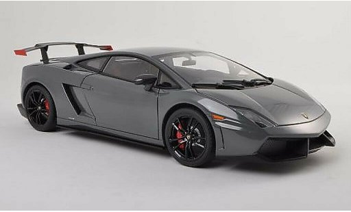 Lamborghini Gallardo Super Trofeo Stradale 1/18 Autoart LP570 Supertrofeo grigio/nero 2011 modellini auto