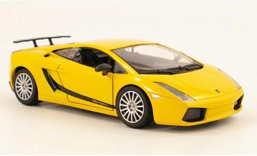 Lamborghini Gallardo 1/24 Motormax Super gelb 1:24 modellino in miniatura