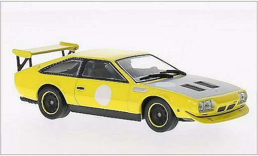Lamborghini Jarama Rally 1/43 WhiteBox giallo 1973 modellini auto