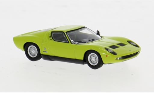 Lamborghini Miura 1/87 Minichamps grün 1:87 modellino in miniatura