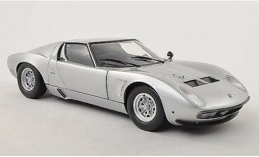 Lamborghini Miura Jota 1/18 Kyosho SVJ grigio modellini auto