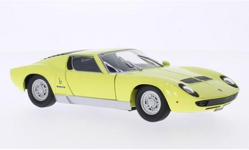 Lamborghini Miura 1/24 Motormax P400 S gelb 1:24 modellino in miniatura