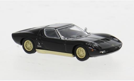 Lamborghini Miura 1/87 Minichamps schwarz 1966 1:87 modellino in miniatura