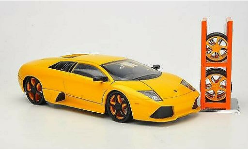 Lamborghini Murcielago LP640 1/24 Jada Toys Tuning giallo modellini auto