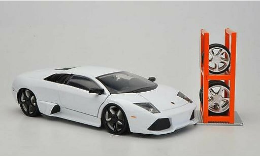 Lamborghini Murcielago LP640 1/24 Jada Toys Tuning bianco modellini auto