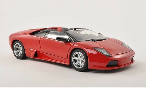 Lamborghini Murcielago Roadster 1/18 Burago rosso capote aperto modellini auto