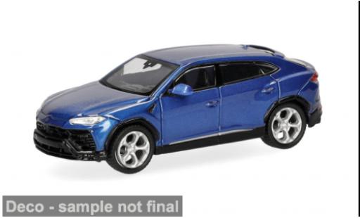 Modellini auto Lamborghini Urus blau 1/87 Micro City 87