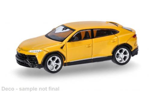 Modellini auto Lamborghini Urus gelb 1/87 Micro City 87