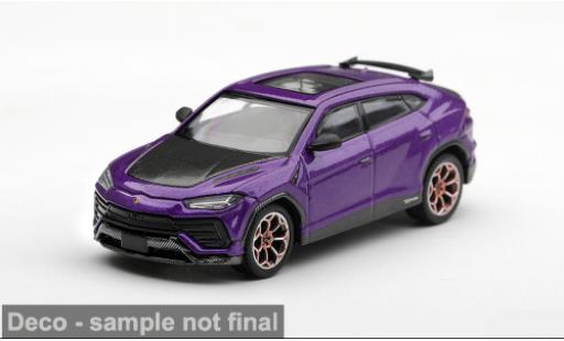 Modellini auto Lamborghini Urus urus Performance violett 2023 1/64 Mini GT