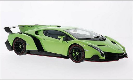 Lamborghini Veneno Coupe 1/18 Autoart metallicoo verde 2013 modellini auto
