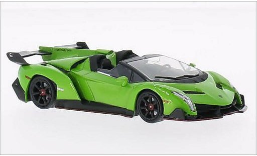 Lamborghini Veneno Roadster 1/43 WhiteBox verde 2013 modellini auto