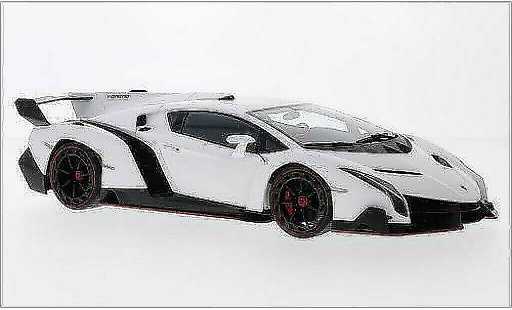 Lamborghini Veneno Coupe 1/18 Autoart bianco 2013 modellini auto