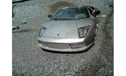 Lamborghini Murcielago Competizione 1/18 Maisto grigio modellini auto