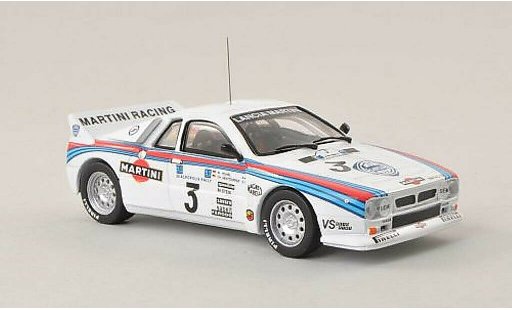 Lancia 37 Rally 1/43 IXO No.3 Martini Racing Akropolis Griechenland 1983 /C.Geistdorfer modellini auto