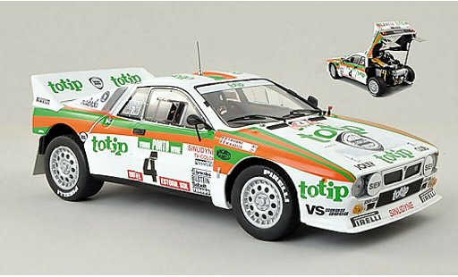 Lancia 37 Rally 1/18 Kyosho No.4 Totip Portugal 1985 /T.Siviero modellini auto