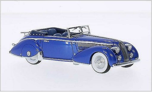 Lancia Astura Tipo 233 Corto 1/43 Minichamps metallicoo blu 1936 modellini auto
