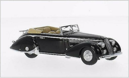 Lancia Astura Tipo 233 Corto 1/43 Minichamps nero RHD 1936 modellini auto
