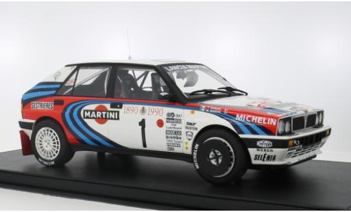 Lancia Delta 1/12 Topmarques Collectibles 16V Integrale #1 M.Biasion/T.Siviero 1:12 modellino in miniatura