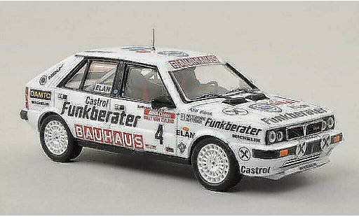 Lancia Delta HF 4WD 1/43 Trofeu No.4 Funkberater Rally Neuseeland 1987 /J.Pattermann modellini auto