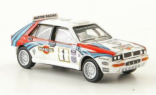 Lancia Delta HF Integrale Evoluzione II 1/87 Ricko Evo 2 No.1 Martini Racing 1992 modellini auto
