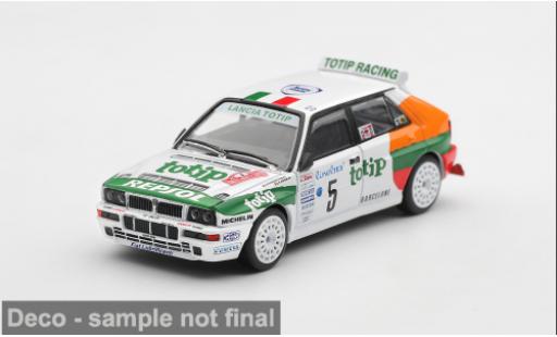 Modellini auto Lancia Delta HF integrale EVO Rally Monte Carlo 1993 #5 A.Aghini 1/64 Mini GT