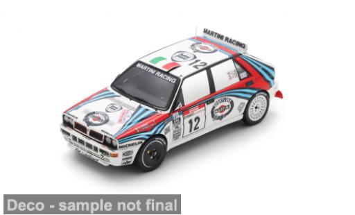 Lancia Delta 1/43 Spark HF integrale EVO Tour de Corse 1992 #12 A.Aghini/S.Farnocchia 1:43 modellino in miniatura
