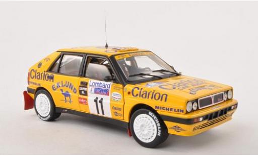 Lancia Delta 1/18 Sun Star Integral Clarion 1:18 modellino in miniatura
