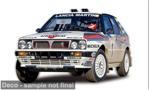 Lancia Delta 1/18 Sun Star Integrale Rally San Remo 1988 #1 M.Biasion/T.Siviero 1:18 modellino in miniatura