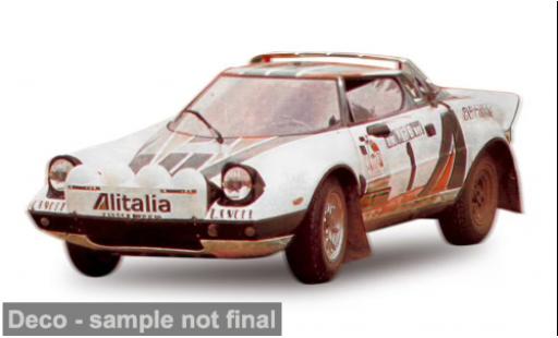 Lancia Stratos 1/18 Sun Star HF Rally Portugal 1976 #1 S.Munari/S.Maiga 1:18 modellino in miniatura