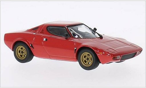 Lancia Stratos Stradale 1/43 Minichamps rosso modellini auto