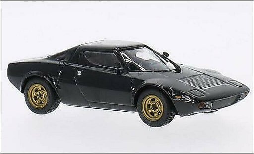 Lancia Stratos Stradale 1/43 Minichamps nero modellini auto