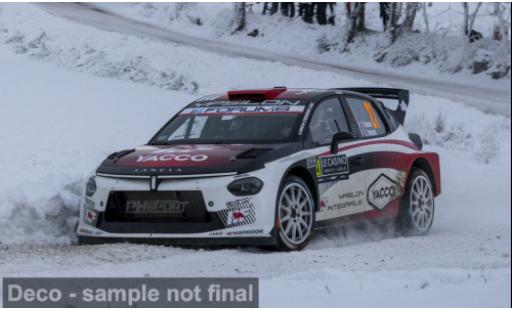 Lancia Ypsilon 1/18 IXO Rally2 HF Integrale Rallye Monte Carlo 2026 #21 Y.Rossel/A.Dunand 1:18 modellino in miniatura