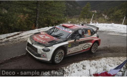 Lancia Ypsilon 1/43 IXO Rally2 HF Integrale Rallye Monte Carlo 2026 #22 N.Gryazin/K.Aleksandrov 1:43 modellino in miniatura