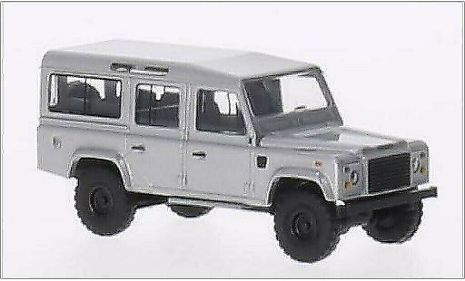 Land Rover Defender 110 1/87 Busch Station Wagon grigio modellini auto